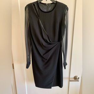 Elie Tahari  black cocktail dress